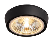 Spot soffitto tondo nero LED 11W IP65 Charon Maxlight