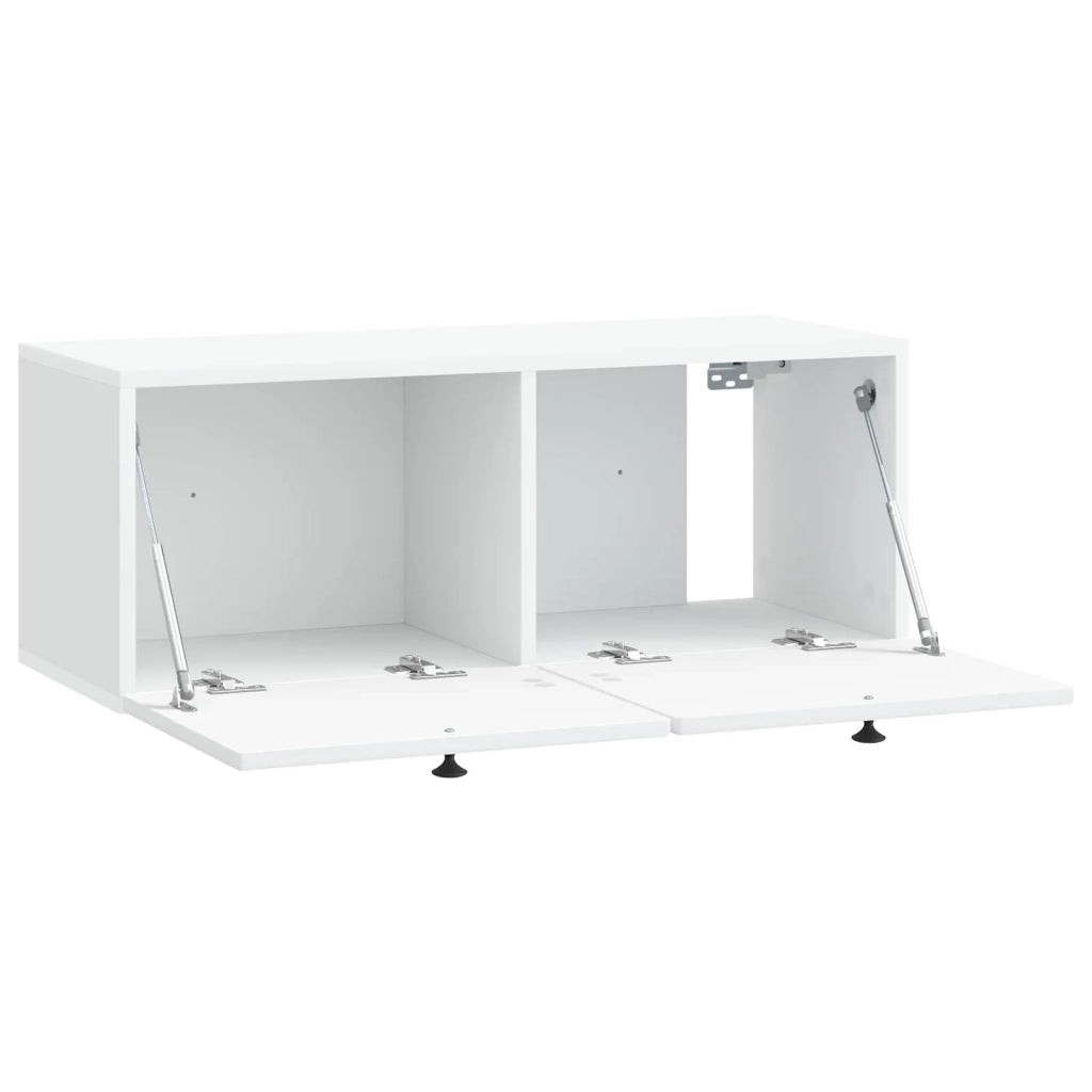 Mobile Porta TV da Muro Bianco 78,5 x 31 x 30 cm 898205