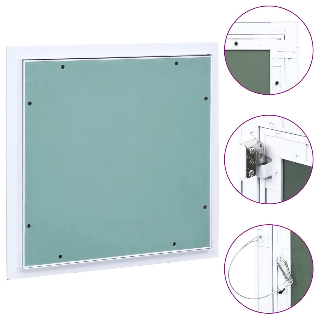 Pannello di Accesso Telaio in Alluminio e Cartongesso 200x200mm cod mxl 77006