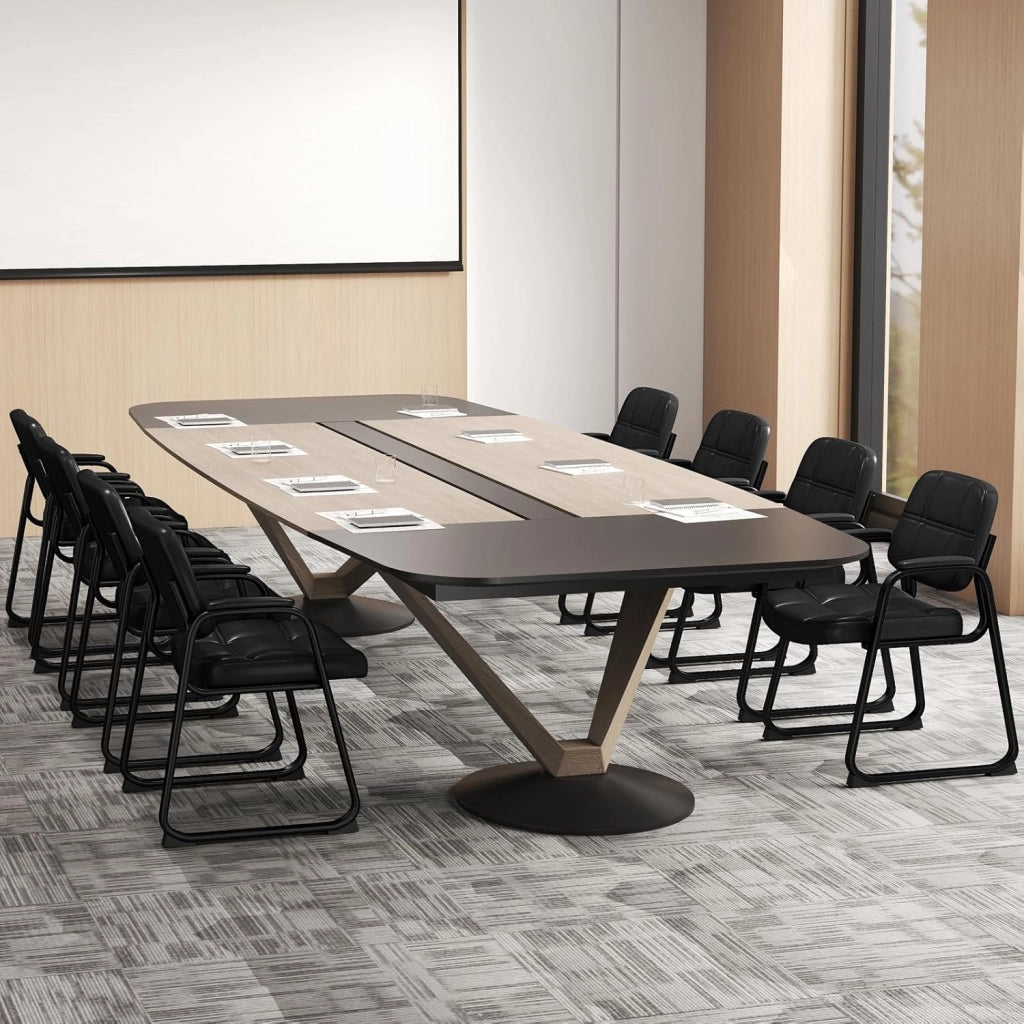 Set di 2 sedie per sala d'attesa, sedie per ospiti, in similpelle, con braccioli imbottiti, senza rotolo, per ufficio e sala conferenze