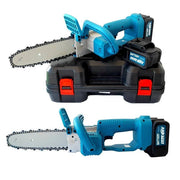 Trade Shop - Elettrosega Sega Elettrica A Batteria Cordless 21 V 5.0ah Lama 20 Cm + Valigia -