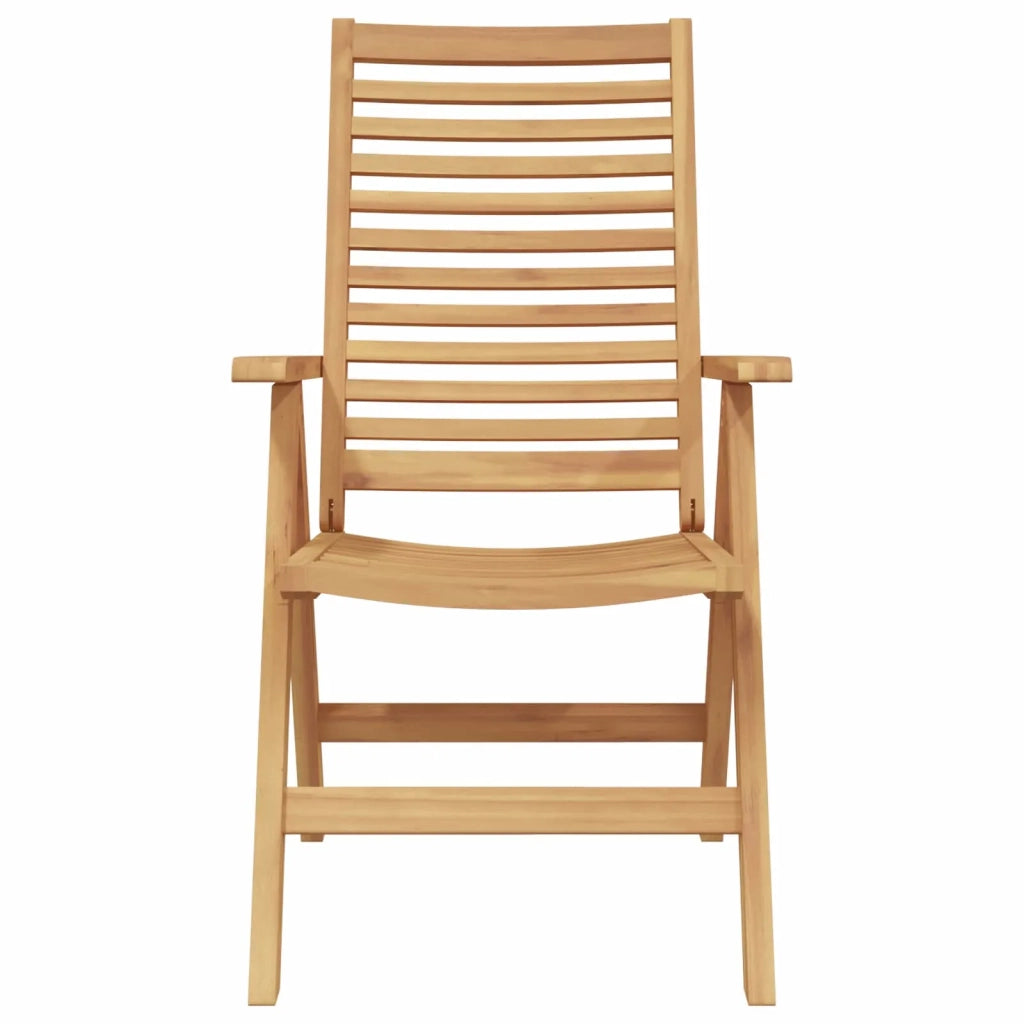 Sedia da Giardino 4 pcs Marrone 52 x 64.5 x 108 cm