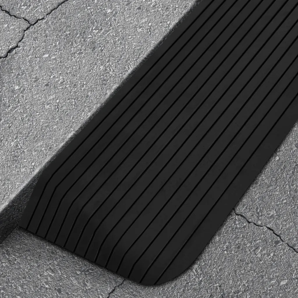 Rampe per Soglia 2 pz 110x41x5 cm in Gomma 150975