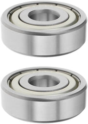 Supporto per Drukkers 30x10x9mm - 2 Pezzi - Compatibile con Lintzaagblad in Legno 14 pollici - Verricambio BB-6200ZZ - Materiale Metallico - Lunga Durata - Supporto per Drukkers
