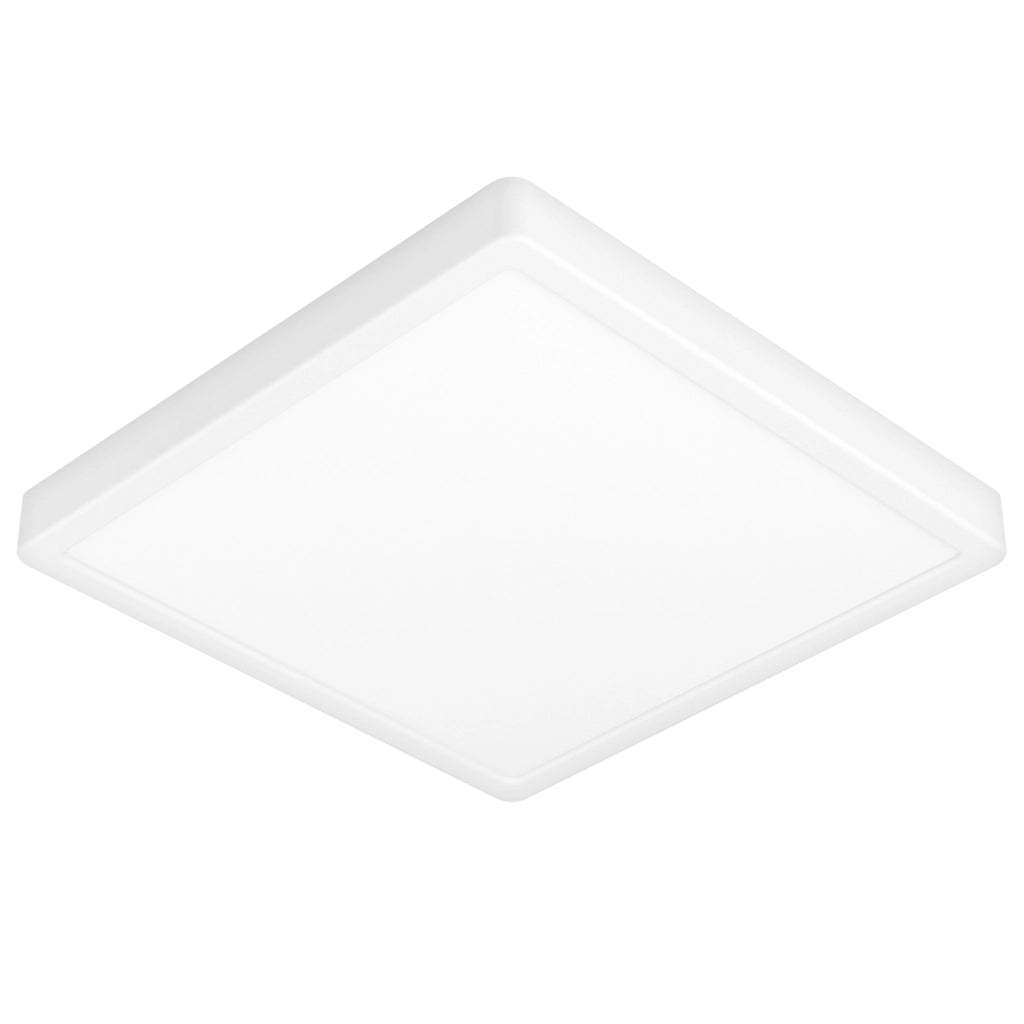 Plafoniera Esterno Contemporaneo Argolis 2 Acciaio Bianco Policarbonato Led