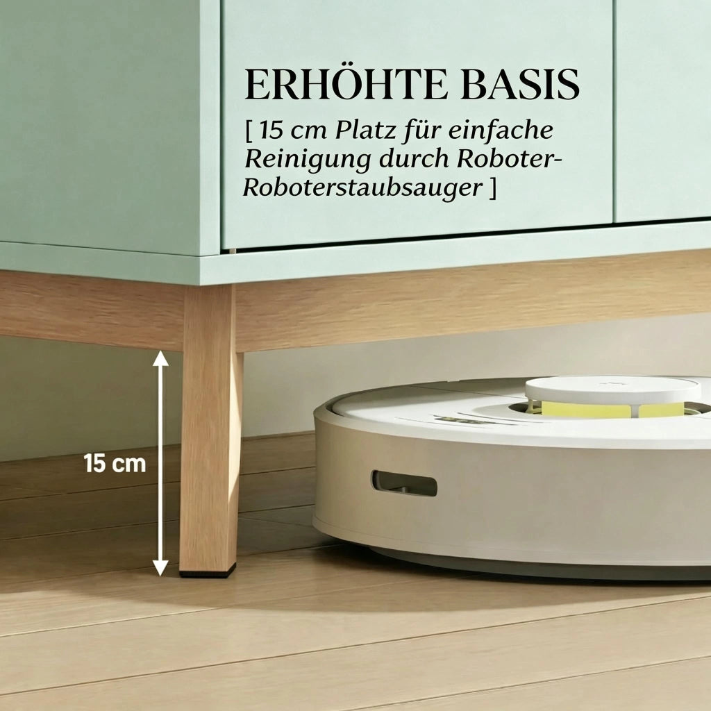 Mobile TV con 2 ante; 1 cassetto; 1 vano aperto; ripiano regolabile e passacavi; per soggiorno; 120 × 35 × 50 cm