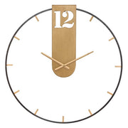 Orologio Dorato Linee cm diam 60X4,5 - GOLDY
