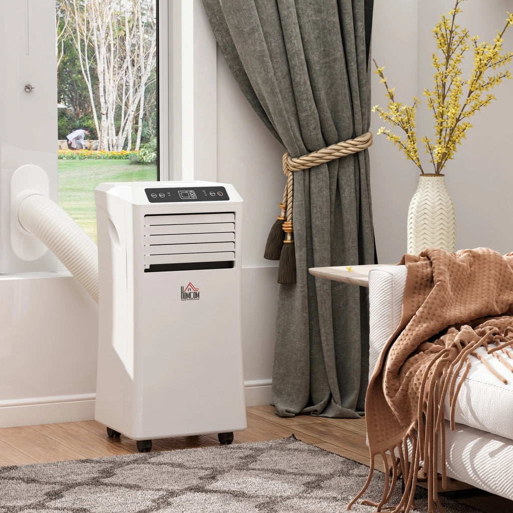 Condizionatore Portatile 3 in 1 ¨C zephmum ¨C Bianco, 9000 BTU, Telecomando