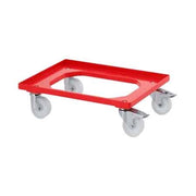 CARRELLO PER CASSETTE ALIMENTI cm 62x42x14h