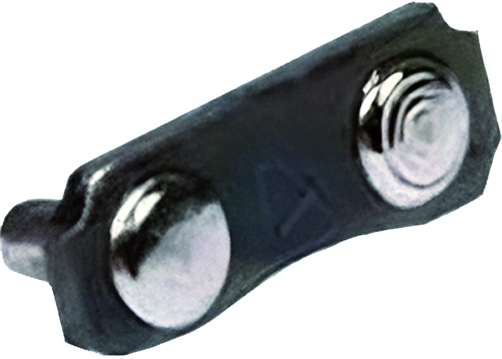 SET 30 MAGLIE DI GIUNZIONE CON RIVETTO PER CATENA  Spessore mm.1,1-Passo 1/4