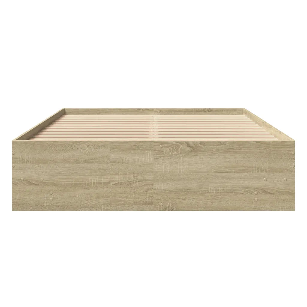 Giroletto senza Materasso Rovere Sonoma 120x200cm in Truciolato 3295662