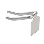 PORTAPREZZO METALLICO PER PANNELLI FORATI FIG 10- 50,0 pz