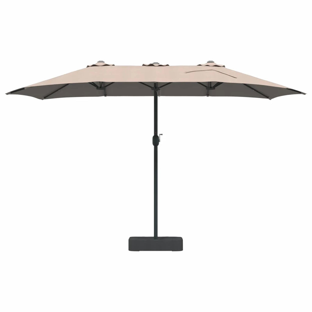 Ombrello da giardino Talpa 385 x 209 x 244 cm Poliestere 42003286