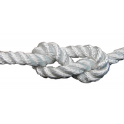 CIMA RITORTA BIANCA A.T.Ø MM8 MT200 WHITE TWISTED ROPE A.T.Ø MM26 MT100