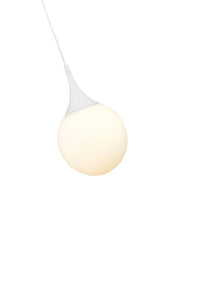 Lampada pendente Pendant in Metallo Dewdrop Bianco