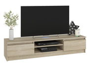 Mobile TV AKORD Sonoma Quercia 240 cm 4 ante 240x40x140 cm