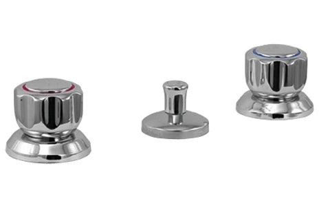 Batteria bidet DH serie ARTOS con scarico automatico