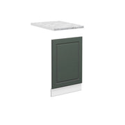 Pannello frontale Fame-Line Verde-oro rustico/Bianco 45 cm, PL Marmo Vicco