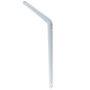 Trade Shop - Reggimensola Supporto Staffa Reggi Mensola In Metallo 25x30cm Bianca -
