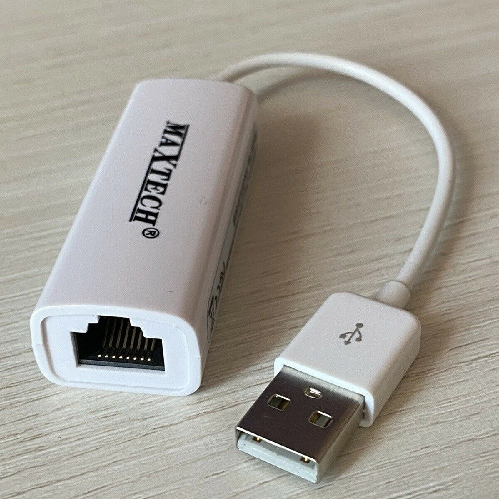 Trade Shop - Adattatore Usb2.0 Lan Rj45 Per Cavo Ethernet Connessione Internet Pc Maxtech Usb-lan01 -