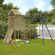 Set da Gioco da Esterno in Legno di Pino Impregnato 3155872