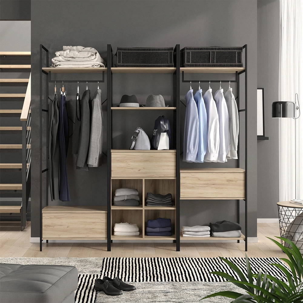 Vicco Armadio Legno 60 x 180 cm con cassetto
