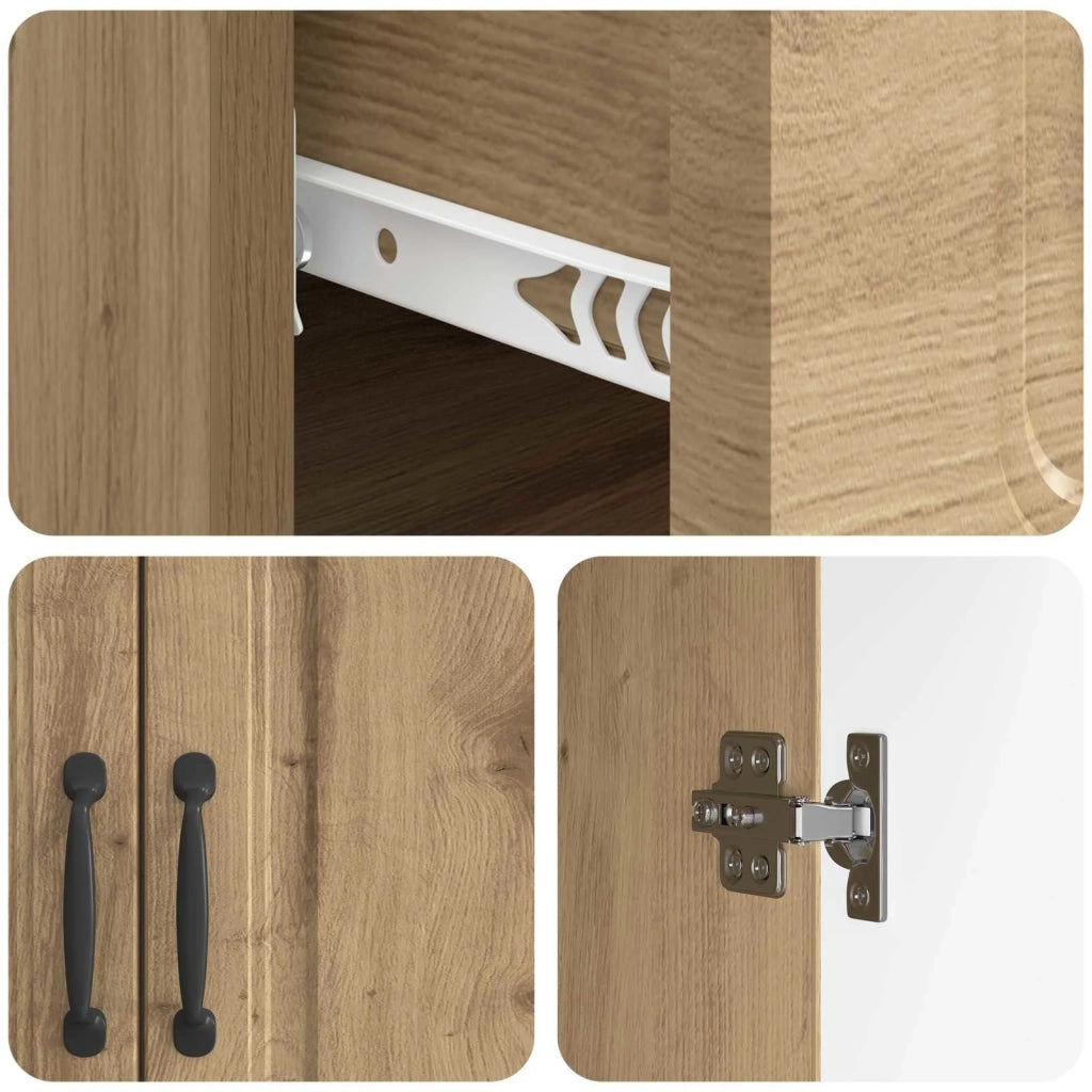 Credenza con cassetto Rovere Artigianale 66 x 34,5 x 87 cm