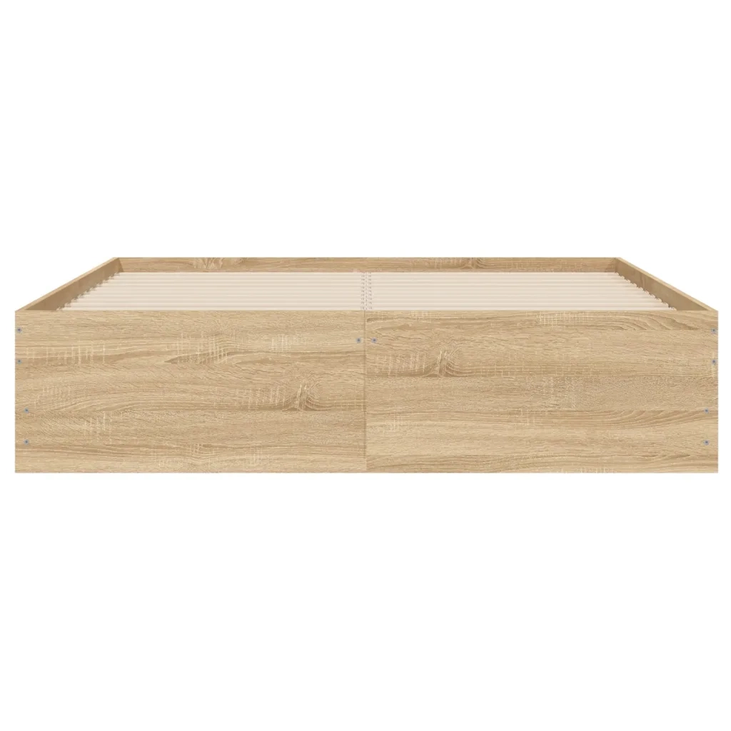 Giroletto Cassetti Rovere Sonoma 120x200 cm Legno Multistrato