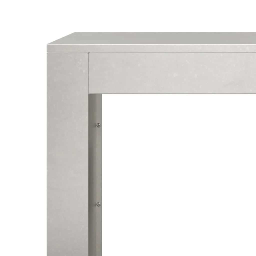 Portalegna 60 x 40 x 80 cm marrone acciaio inox 02_0043738