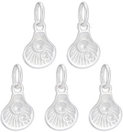 5 pezzi di appigli per gioielli in argento sterling per creare gioielli 

Nota: se presente, il modello o codice prodotto dovrebbe essere incluso
