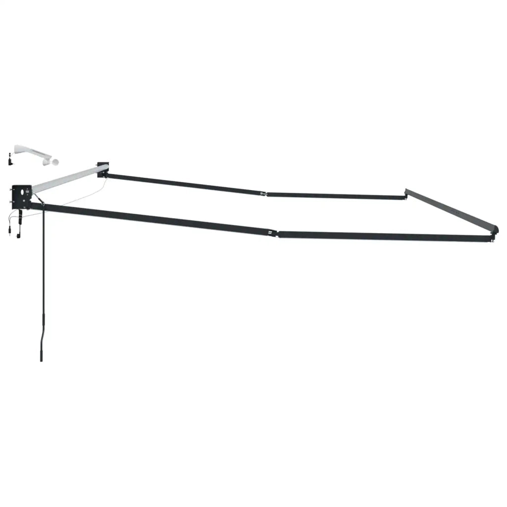 Struttura della tenda elettrica retrattile Antracite 4 × 3 m 42024224