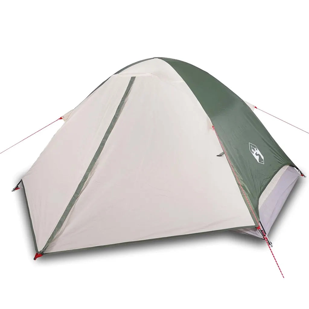 Tenda da Campeggio a Cupola per 2 Persone Verde Impermeabile 94643