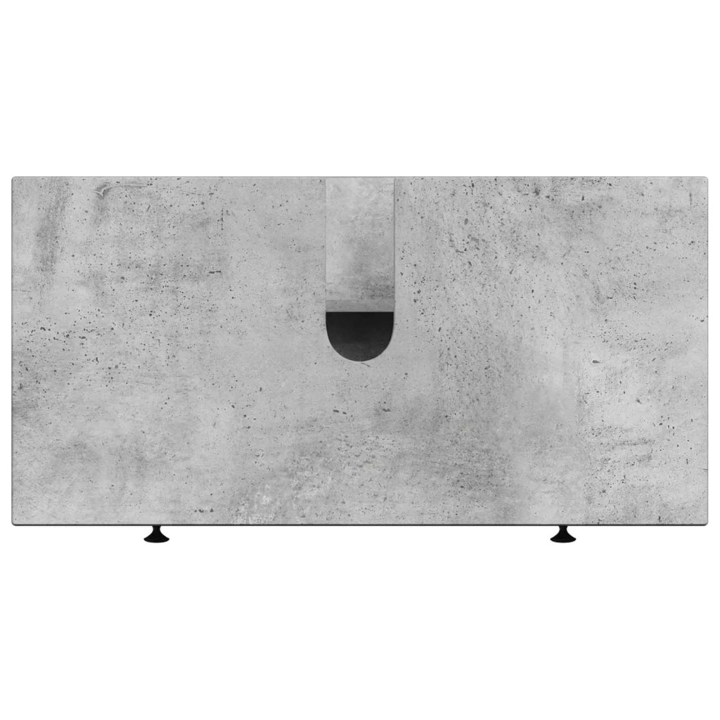 Armadio per Lavabo da Bagno EDE Grigio Cemento 82 x 41 x 59 cm 895918
