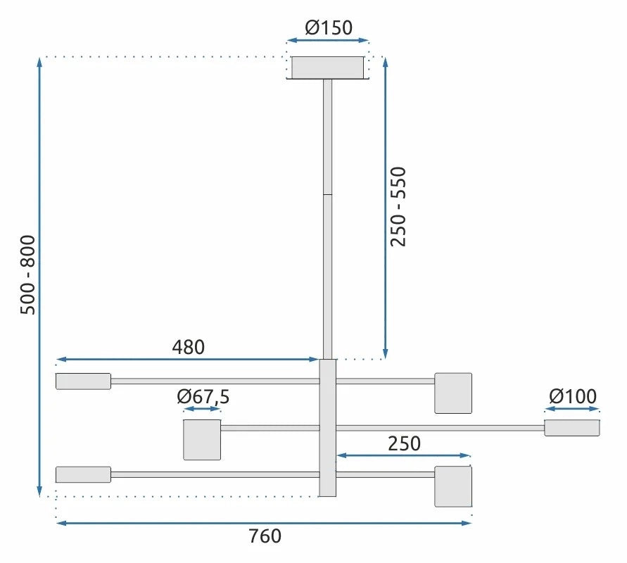 Lampada APP597-6C