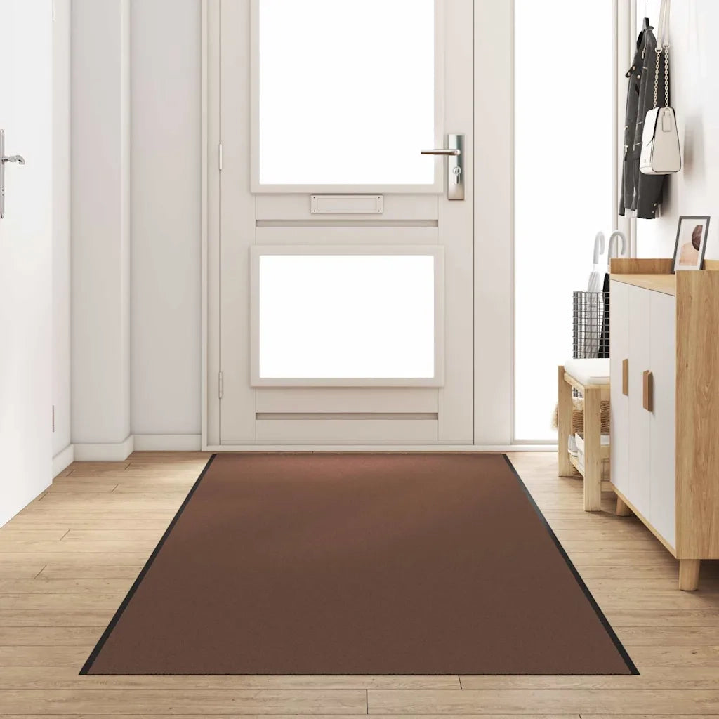 Tappetino Marrone e Nero 120 x 350 cm 100% Poliammide 4100783