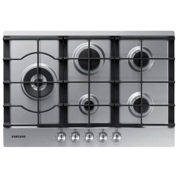 Samsung NA75J3030AS piano cottura Acciaio inox Da incasso Gas 5 Fornello(i)