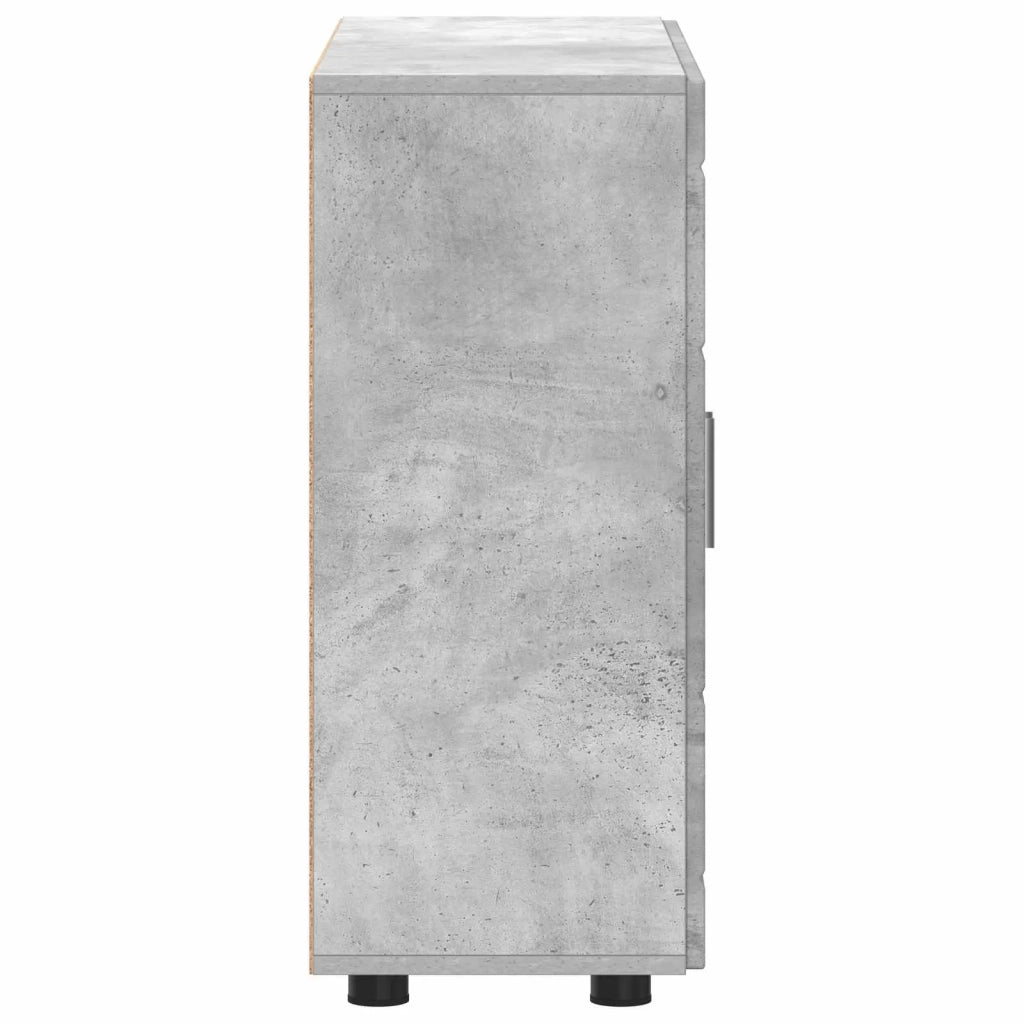 Armadio in Legno Grigio cemento 88,5 x 30,5 x 73 cm