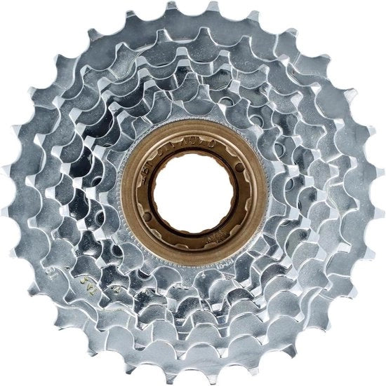 Cassette per bicicletta da mountain bike con 7 velocità, 13-28T ruota dentata, rivestimento anticorrosivo - posizionamento denti preciso