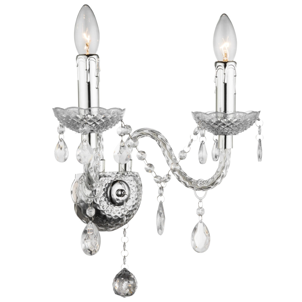 Lampada Da Parete Ebt017-2w Transparent