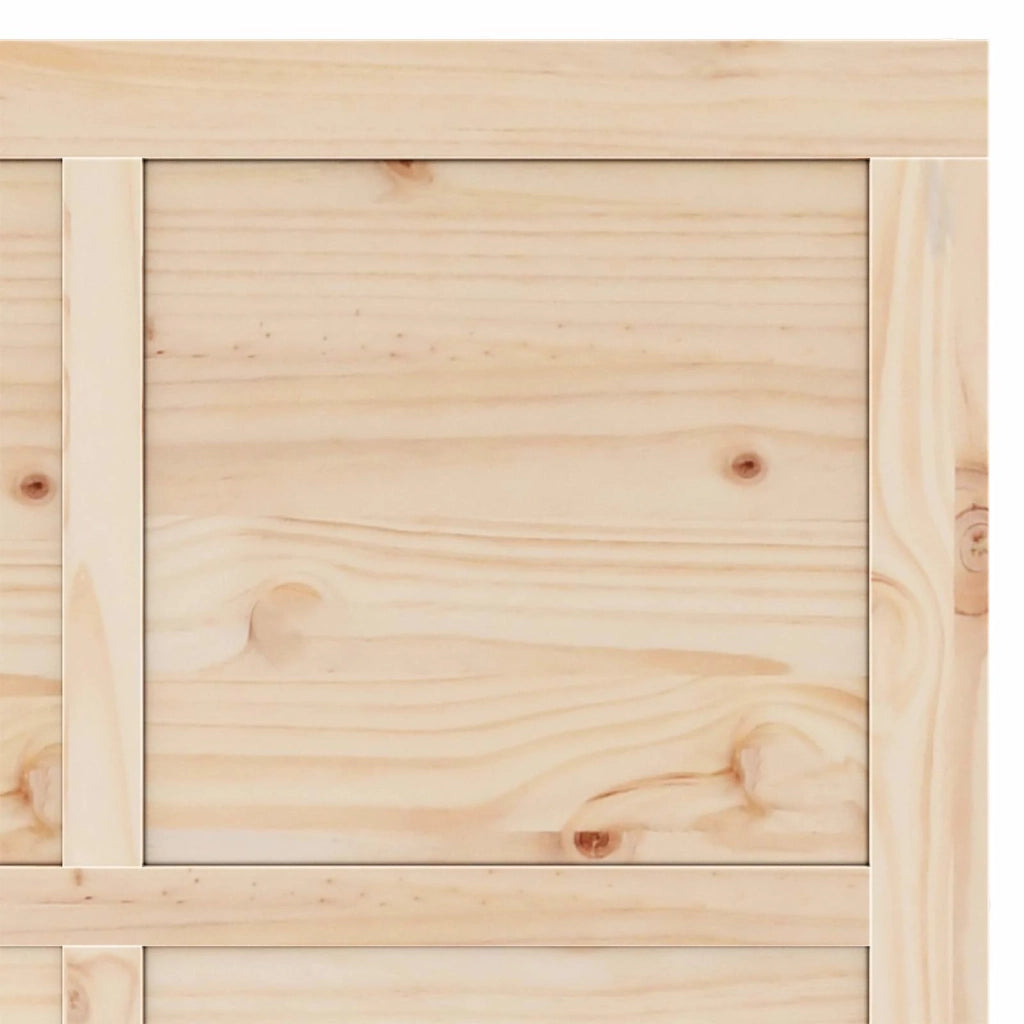 Porta scorrevole Naturale 100 x 208 cm Legno Massello di Pino