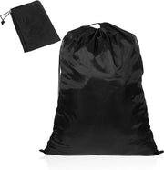 Sacca per la spazzatura per abbigliamento sporco 60 cm x 81 cm - Sacca per la spazzatura con cavo per tirare - Sacca per la spazzatura resistente all'usura - Organizzazione per campeggio, college, dormitorio - Cavo per tirare solo.