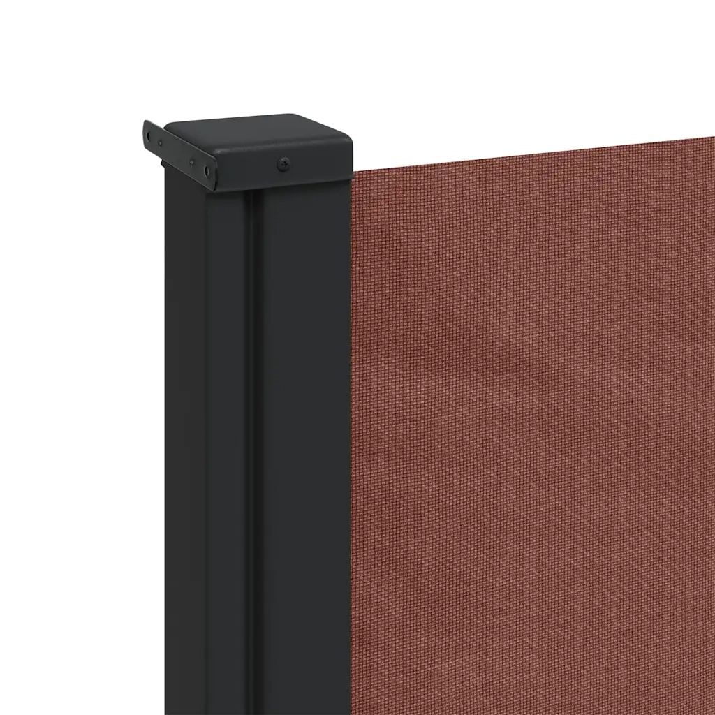 Tenda da Sole Laterale Retrattile Marrone 117x300 cm 4004284