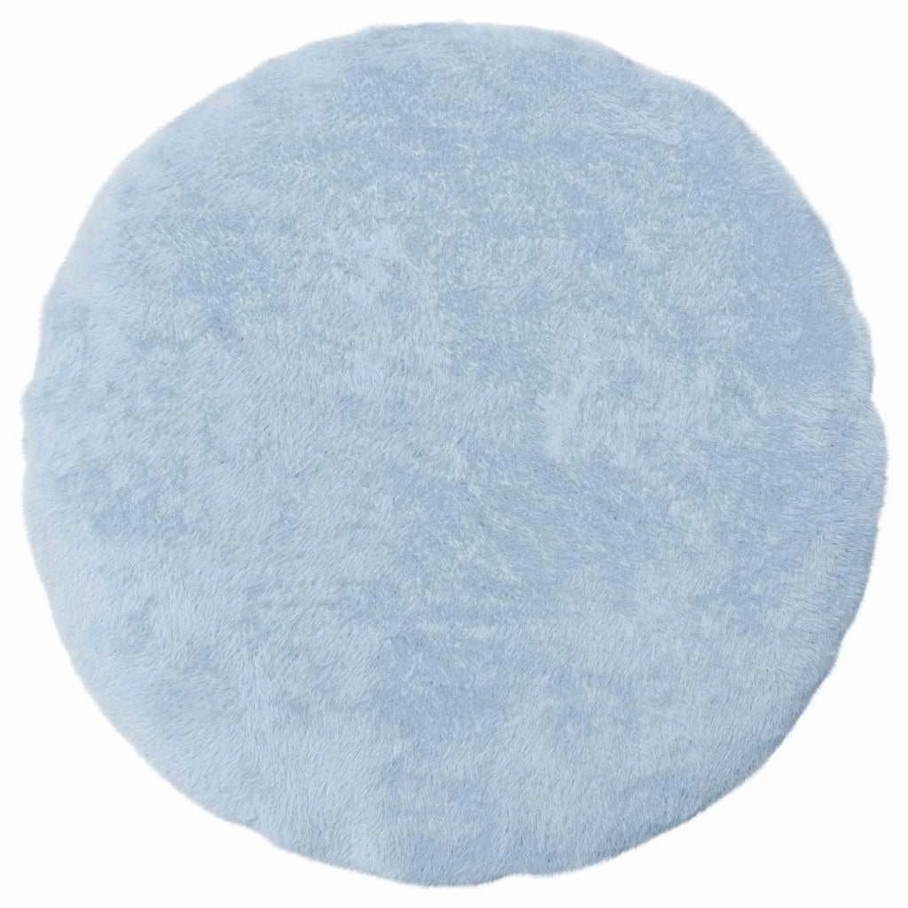 Federa 2 pz HEERLEN Azzurro Ø 50 cm Pelliccia di Coniglio Finta 922807