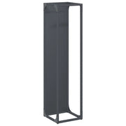 Rastrelliera per Legna da Ardere Antracite 25x25x100 cm CFW5748274