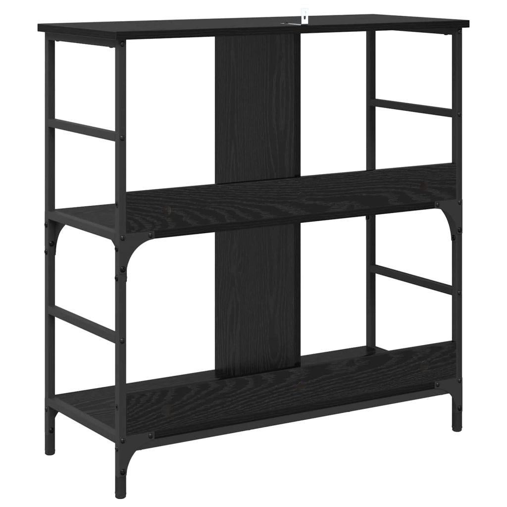 Libreria Rovere nero 78.5 x 33 x 82 cm Legno multistrato