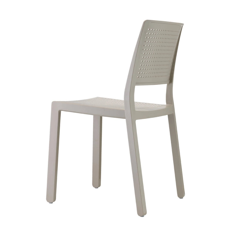 SET 6 SEDIE EMI TECNOPOLIMERO SCAB DESIGN - Tortora 15