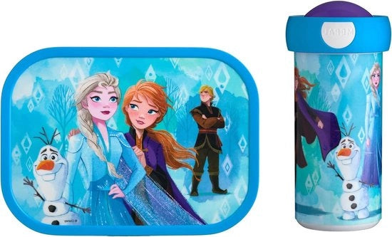 Set di picnic (bottiglia termica + contenitore per cibo) - Frozen II