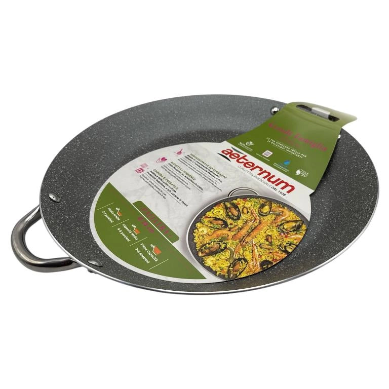 Paellera per Paella Antiaderente Grande Famiglia DeLuxe 38 cm Aeternum
