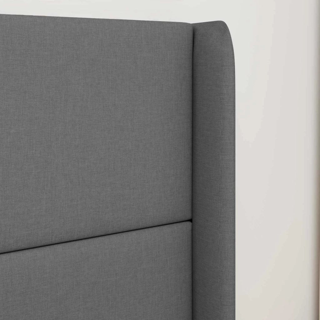 Orecchia della Testata Grigio 80 x 16 x 4 cm Tessuto CFW6905149