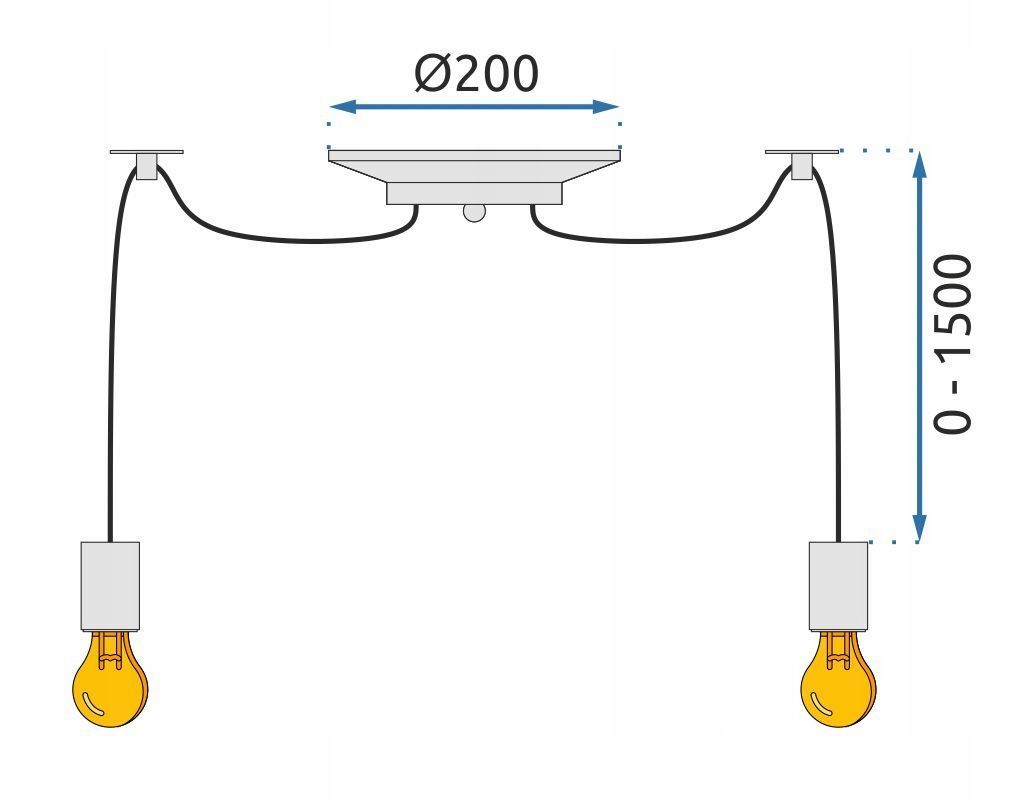 Lampada Spider Rope 8